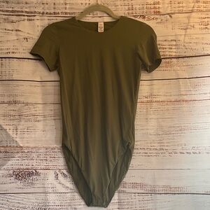 Victoria's Secret Olive Bodysuit